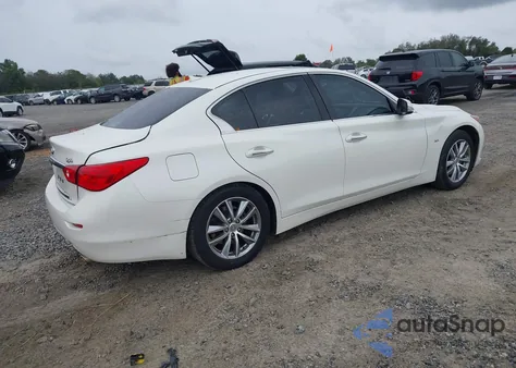 2016 Infiniti Q50 3.0T Premium from USA, damaged, VIN JN1EV7AP2GM302102